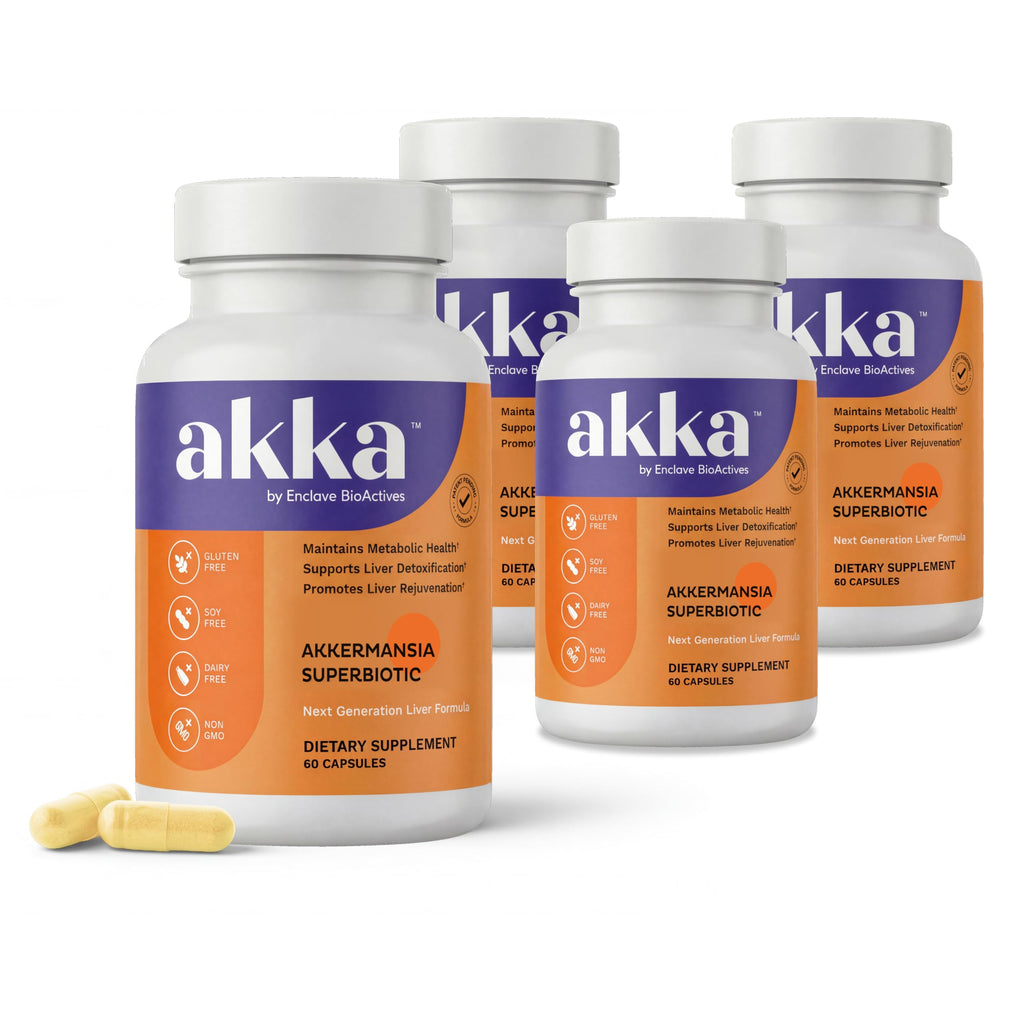 AKKA Akkermansia Probiotic Liver Detox & Repair – Liver Health Supplement