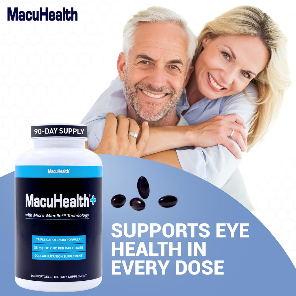 MacuHealth Eye Vitamins Supplement | Vision Support

