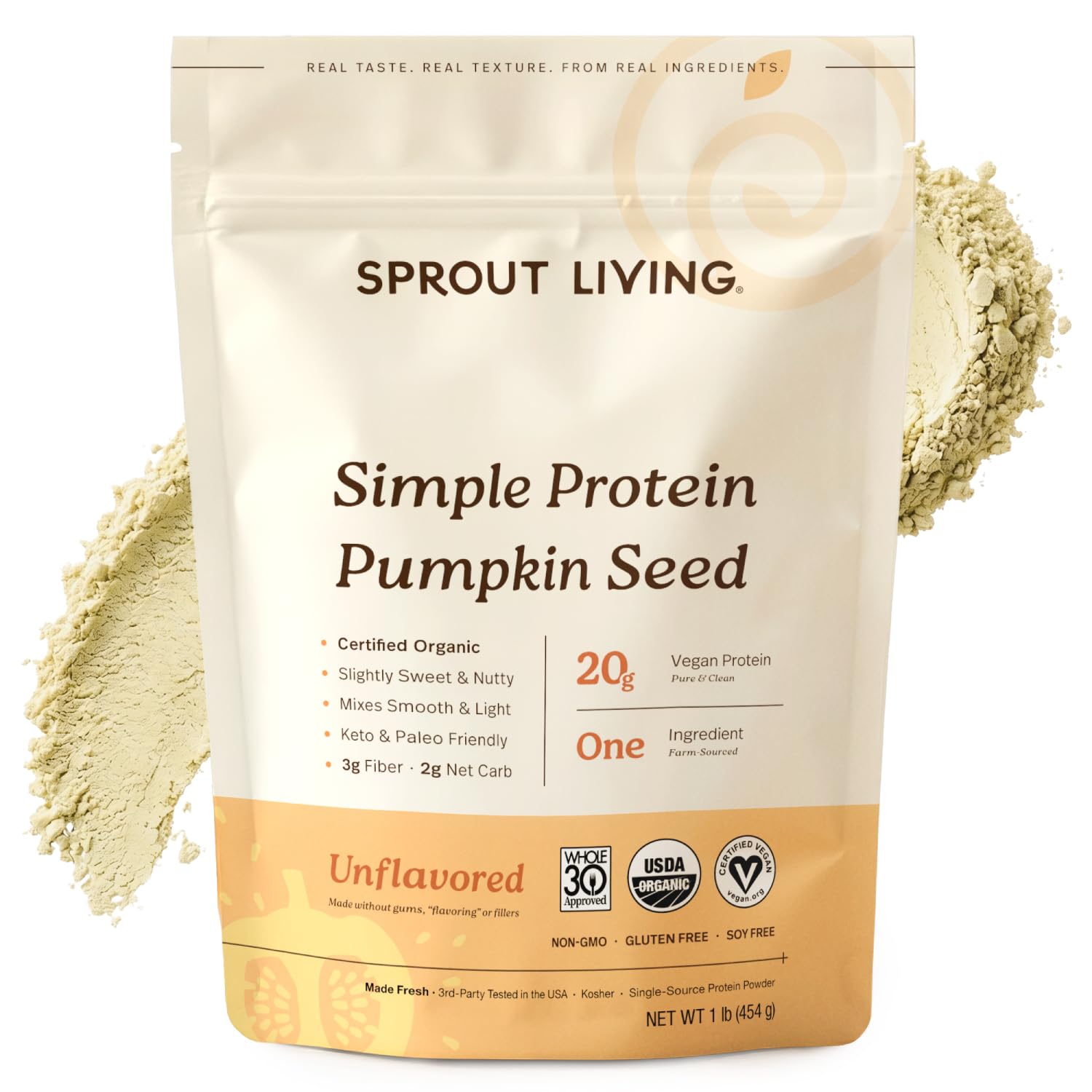 Sprout Living Plant Protein Powder | Pure Plant Protein

