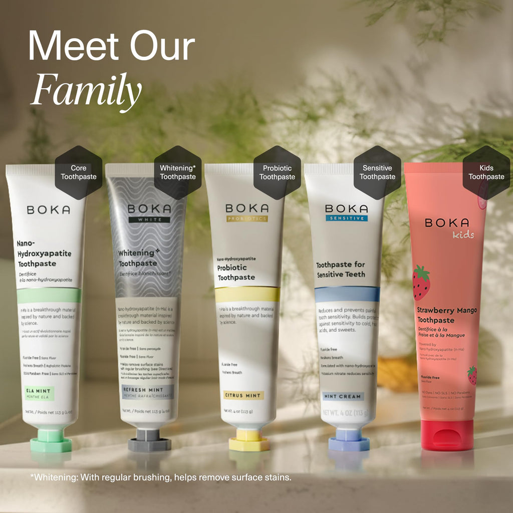 Boka Fluoride-Free Nano-Hydroxyapatite Toothpaste for Adults

