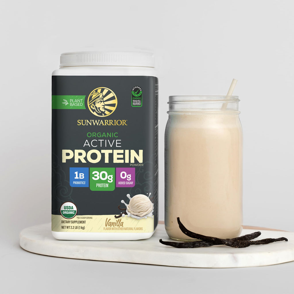 Sunwarrior Organic Plant Based Protein Powder | Vegan

