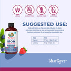 MaryRuth’s Prenatal Iron Liquid | Ferrochel Bioavailable Iron

