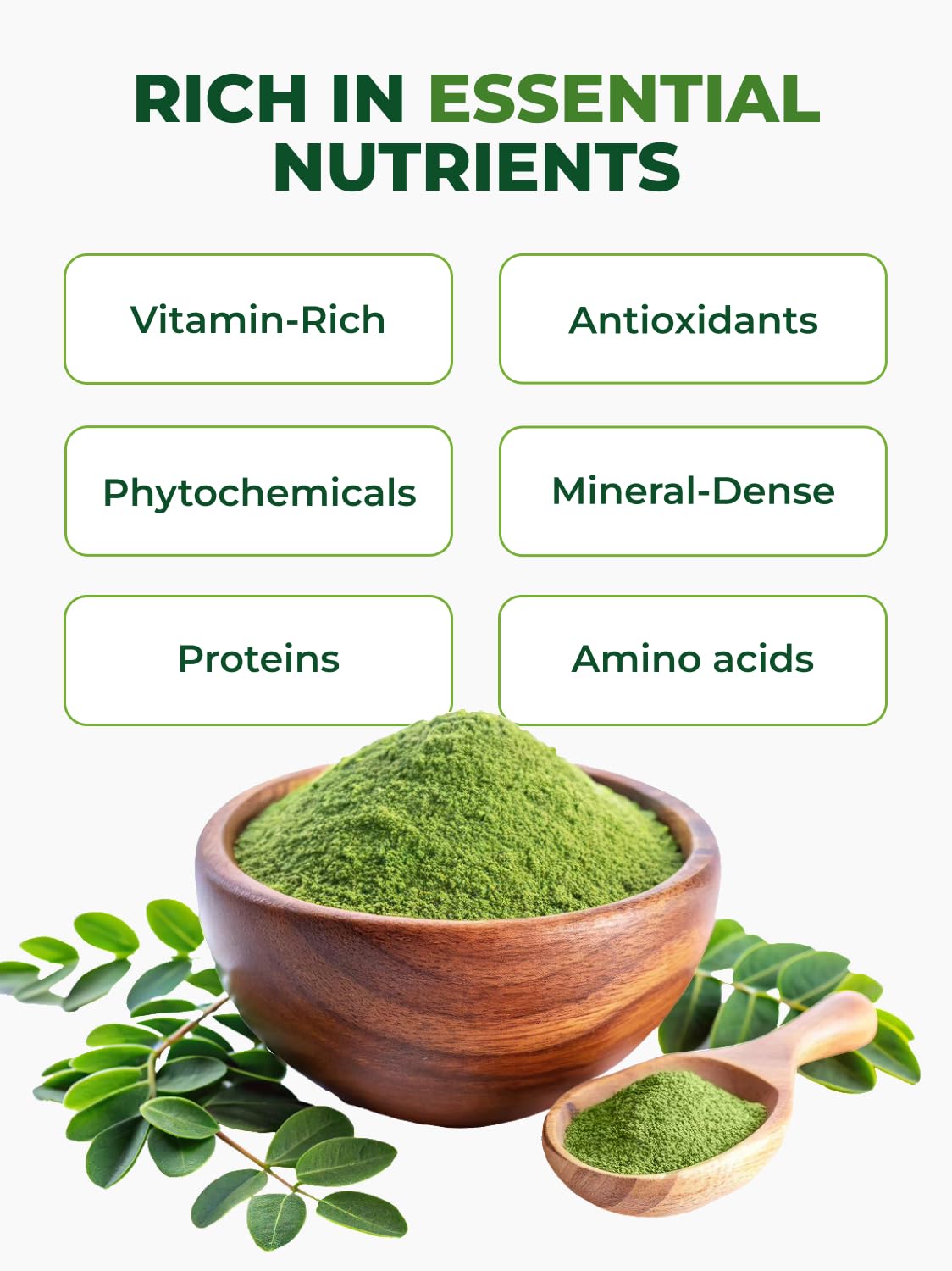 PURA VIDA Organic Moringa Powder | Single Origin

