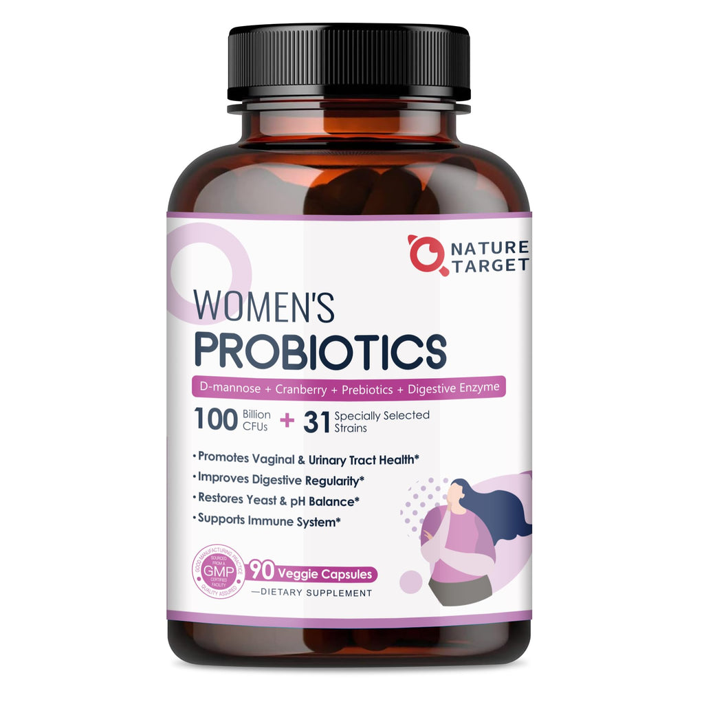 Nature Target Probiotics for Women - Digestive Health

