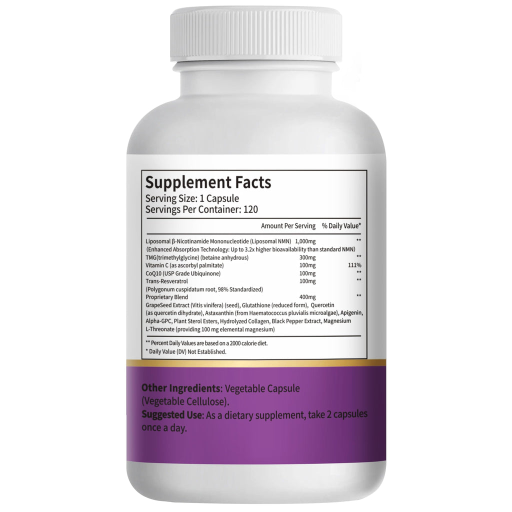 Vivonu Liposomal NMN Supplement | 15-in-1 NAD+ Support

