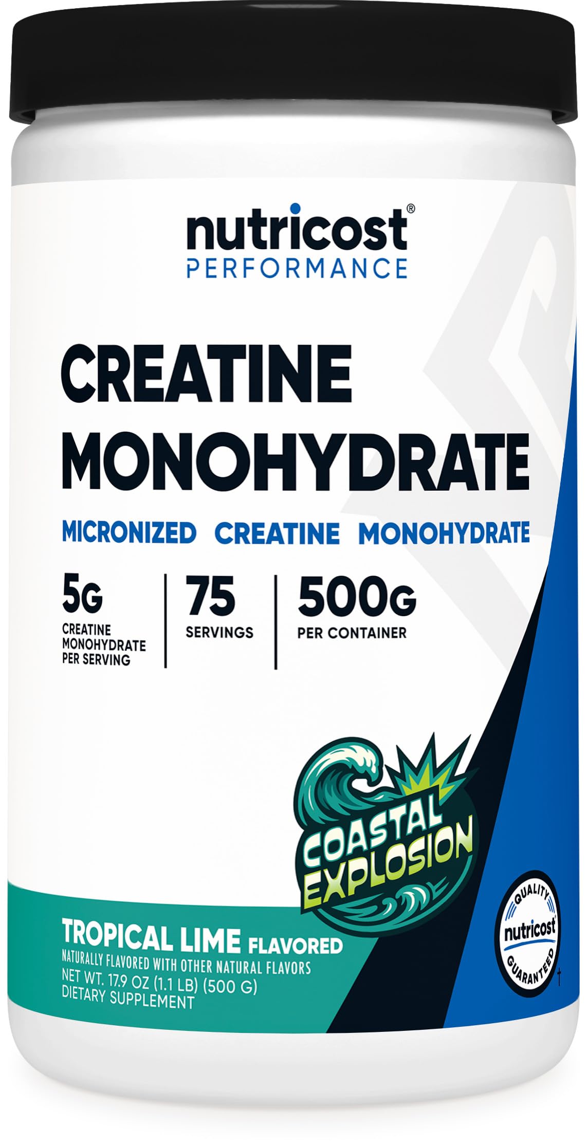 Nutricost Creatine Monohydrate Powder - Micronized, Vegan & Gluten Free