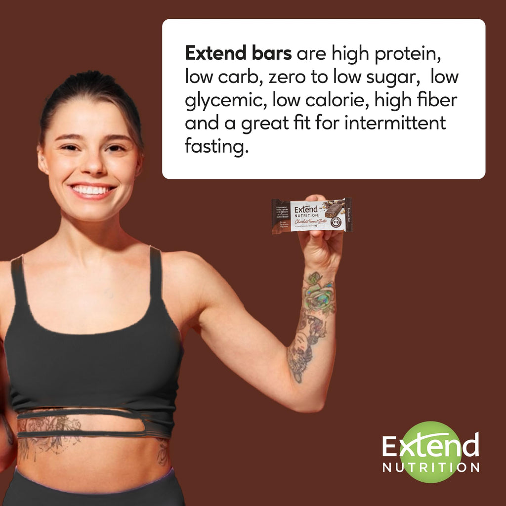 Sugar Free Protein Bars Extend - High Protein, Low Carb

