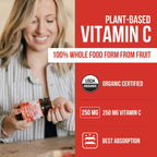 Plant-C Organic Vitamin C Supplement - Whole Food Bioavailable

