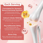 Calcium Gummies for Women – 1500mg Calcium Citrate


