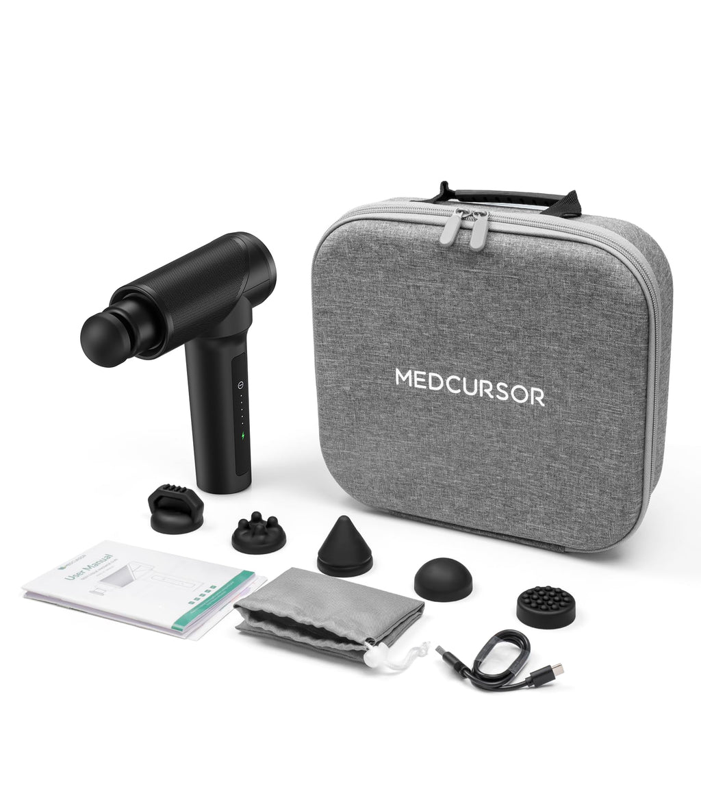 Medcursor Massage Gun | Quiet High-Torque Percussion Massager

