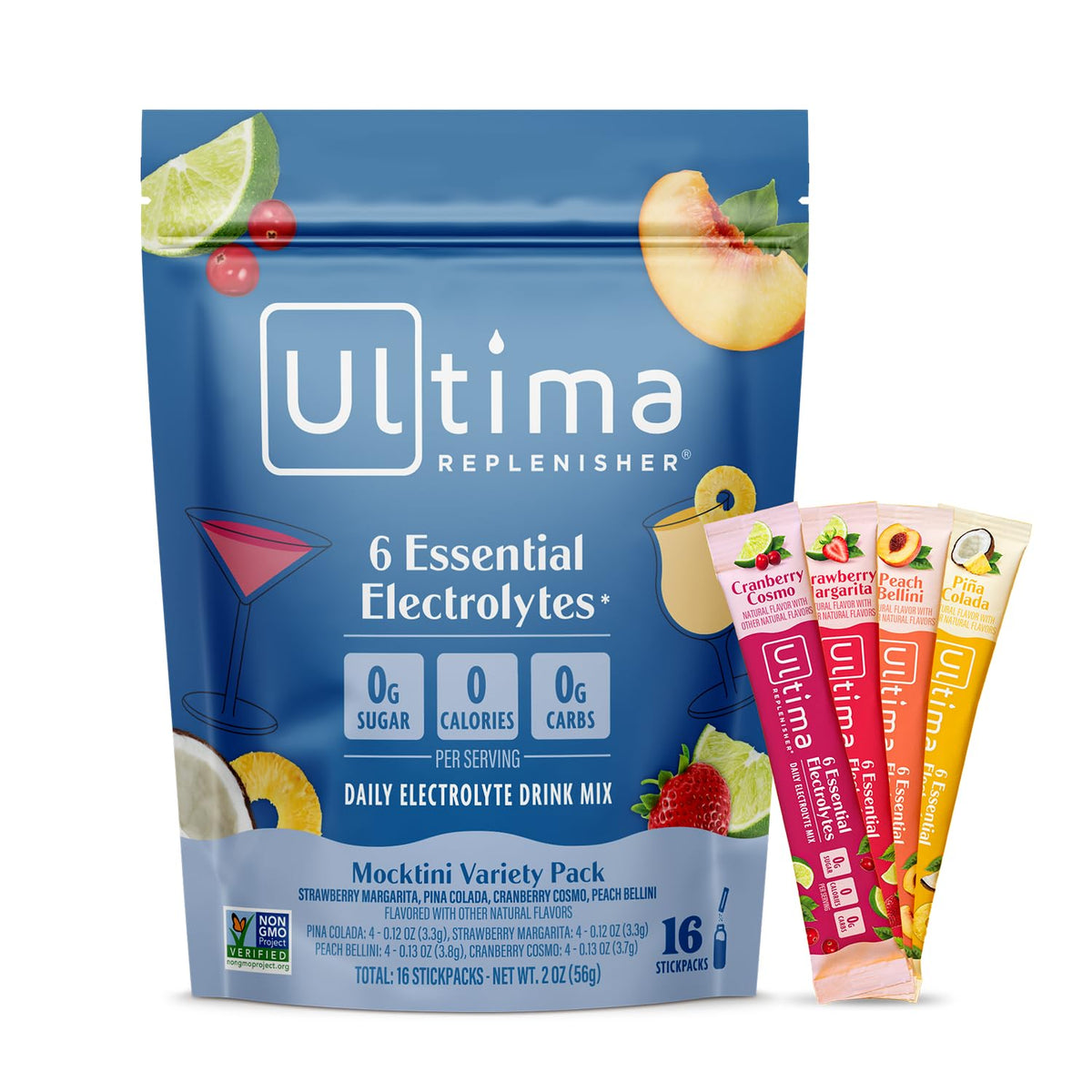 Ultima Replenisher Electrolyte Powder - Zero Sugar Hydration