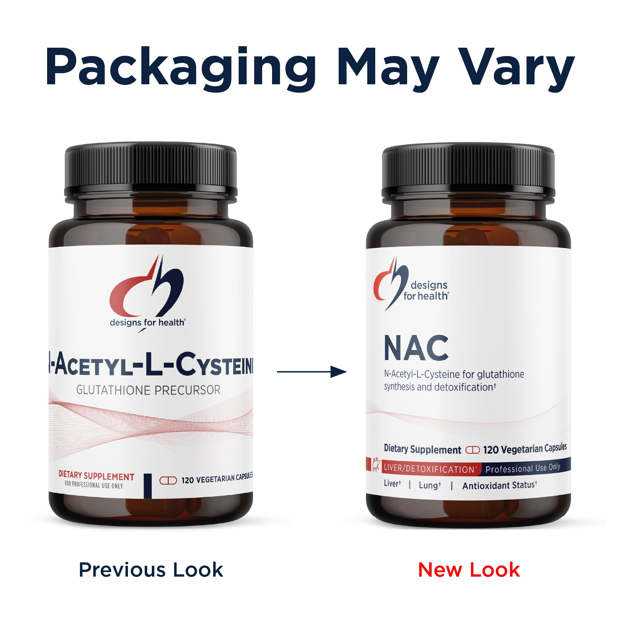 NAC N-Acetyl-L-Cysteine Supplement by Designs for Health

