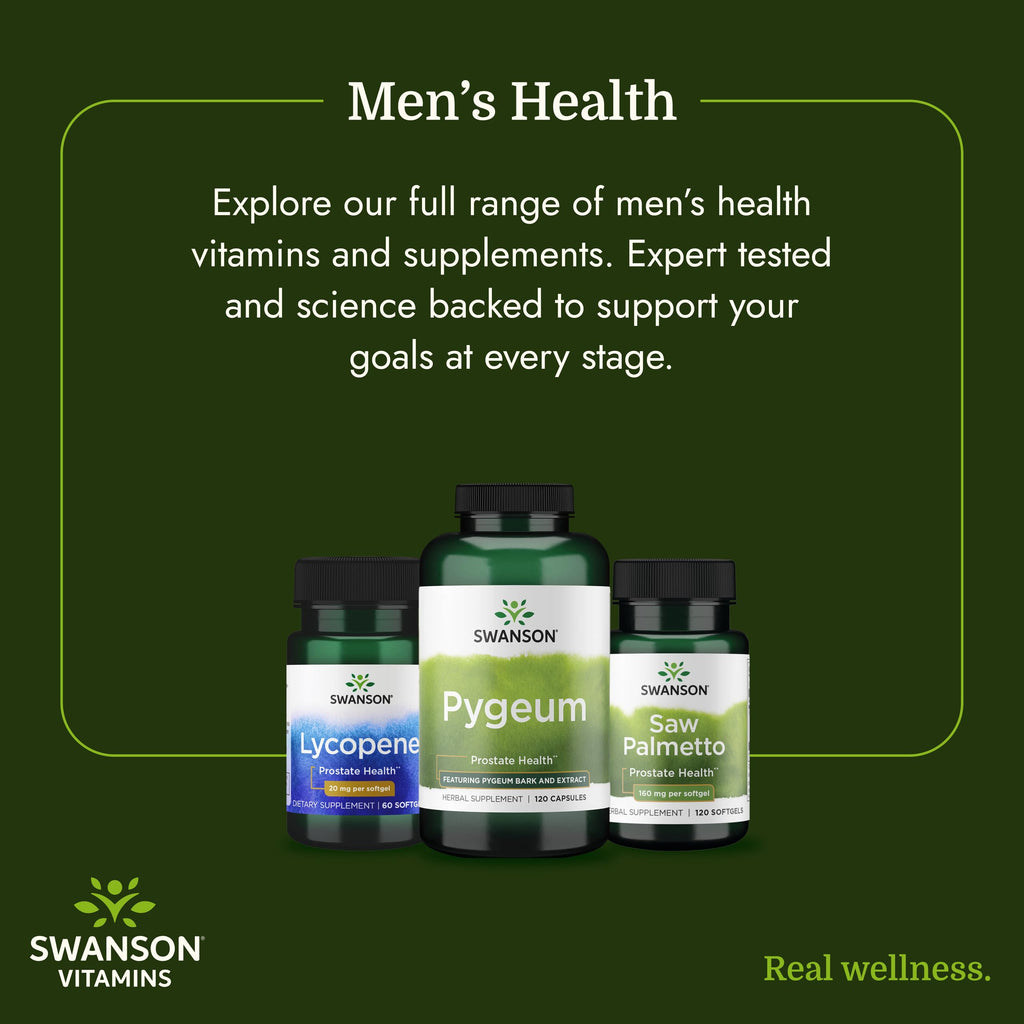 Swanson Saw Palmetto Full Spectrum Herbal Supplement


