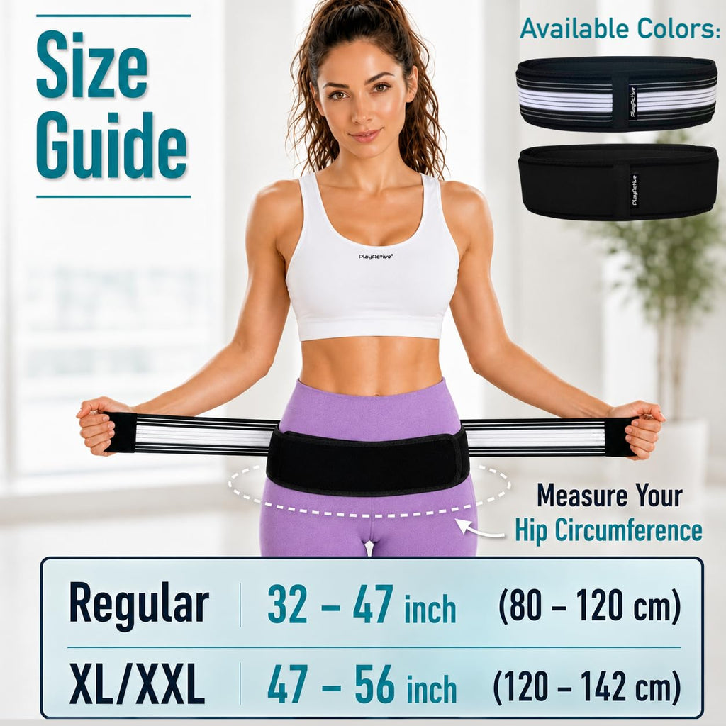 PlayActive Sacroiliac Hip Belt - SI Joint Support

