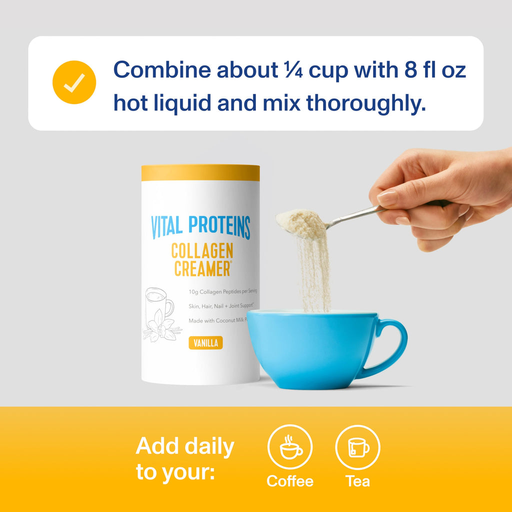 Vital Proteins Collagen Peptides Powder Coffee Creamer

