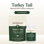 Real Mushrooms Turkey Tail Capsules – Organic Extract

