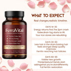FerraVital Iron Supplement for Women Ferritin Support

