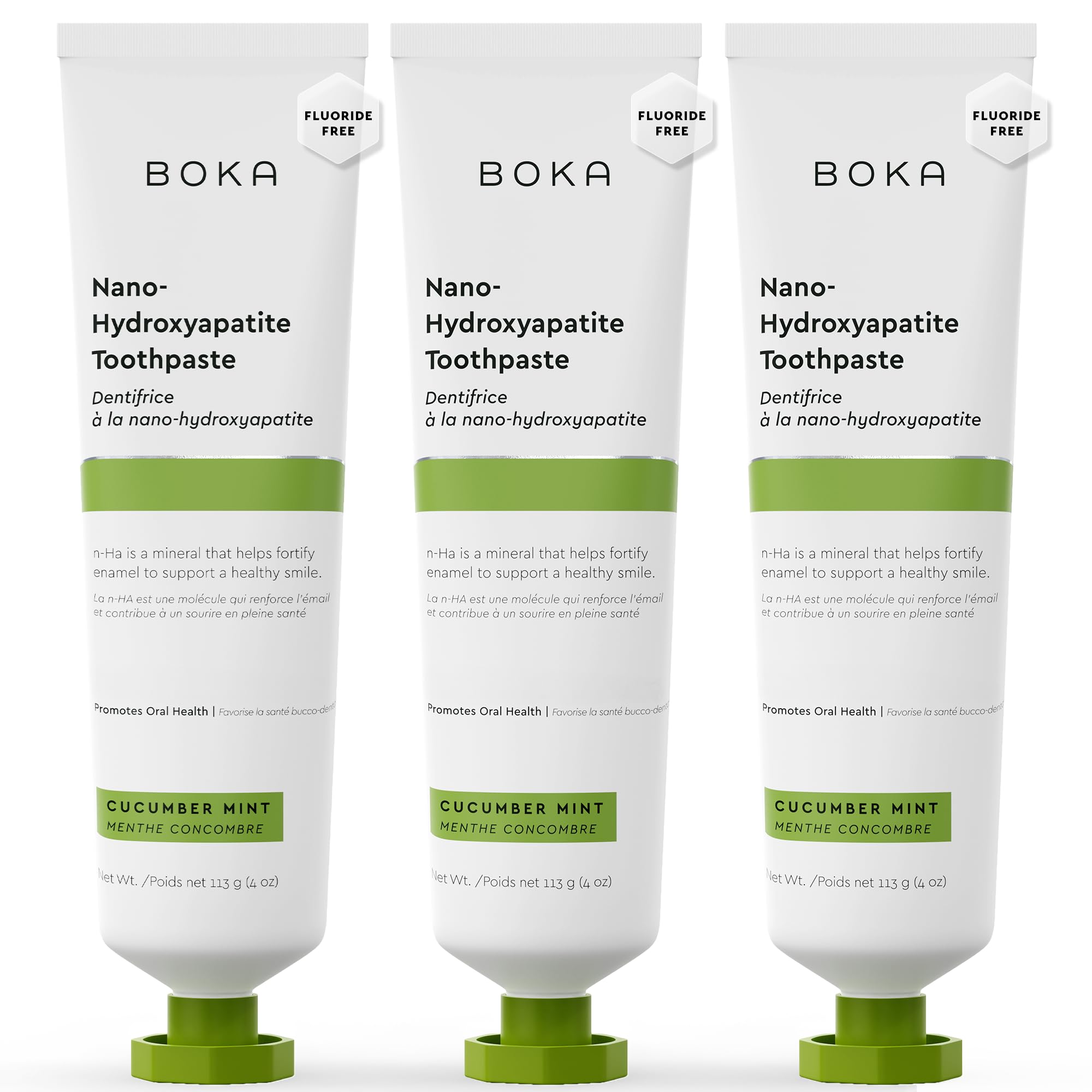 Boka Fluoride-Free Nano-Hydroxyapatite Toothpaste for Adults
