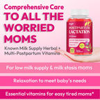 Lactation Gummies for Breastfeeding Support with Milk Thistle

