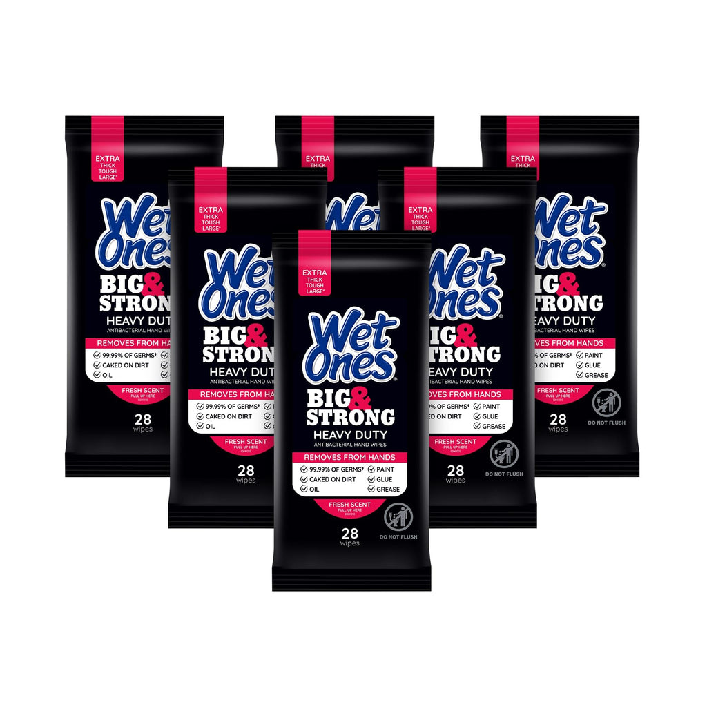 Wet Ones Antibacterial Hand Wipes - Germ Protection

