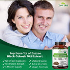Black Cohosh Extract | Zazzee Naturals Organic Vegan

