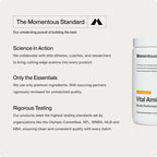 Momentous Vital Aminos Powder | BCAA & EAA


