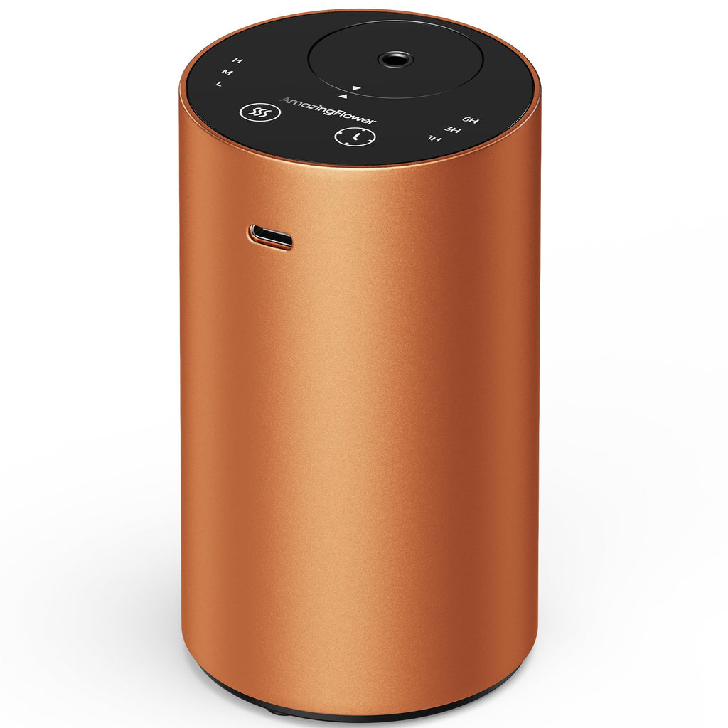 Waterless Rechargeable Essential Oil Diffuser for Home & Car