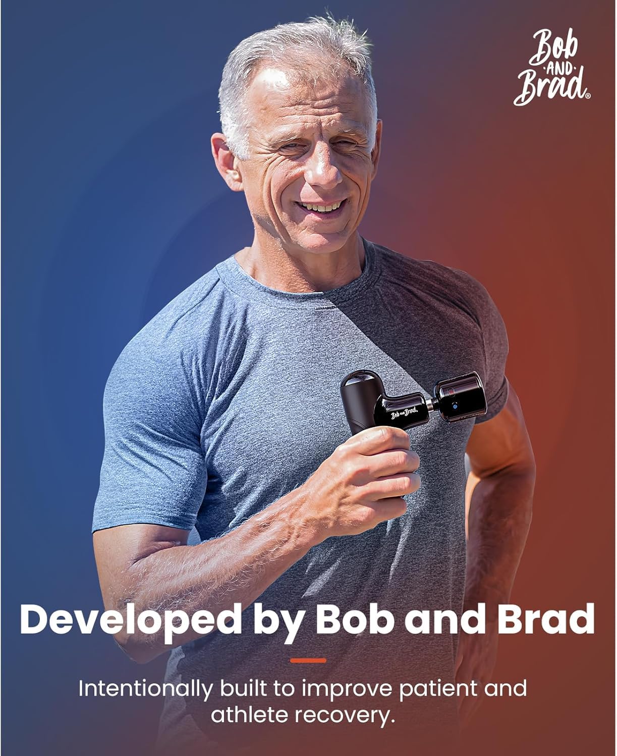 BOB AND BRAD Q2 Pro Mini Massage Gun – Heat & Cold Therapy

