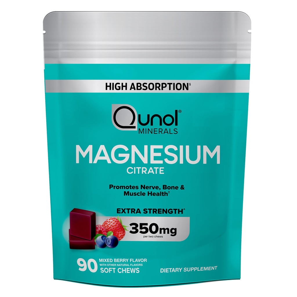 Qunol Magnesium Citrate Soft Chews

