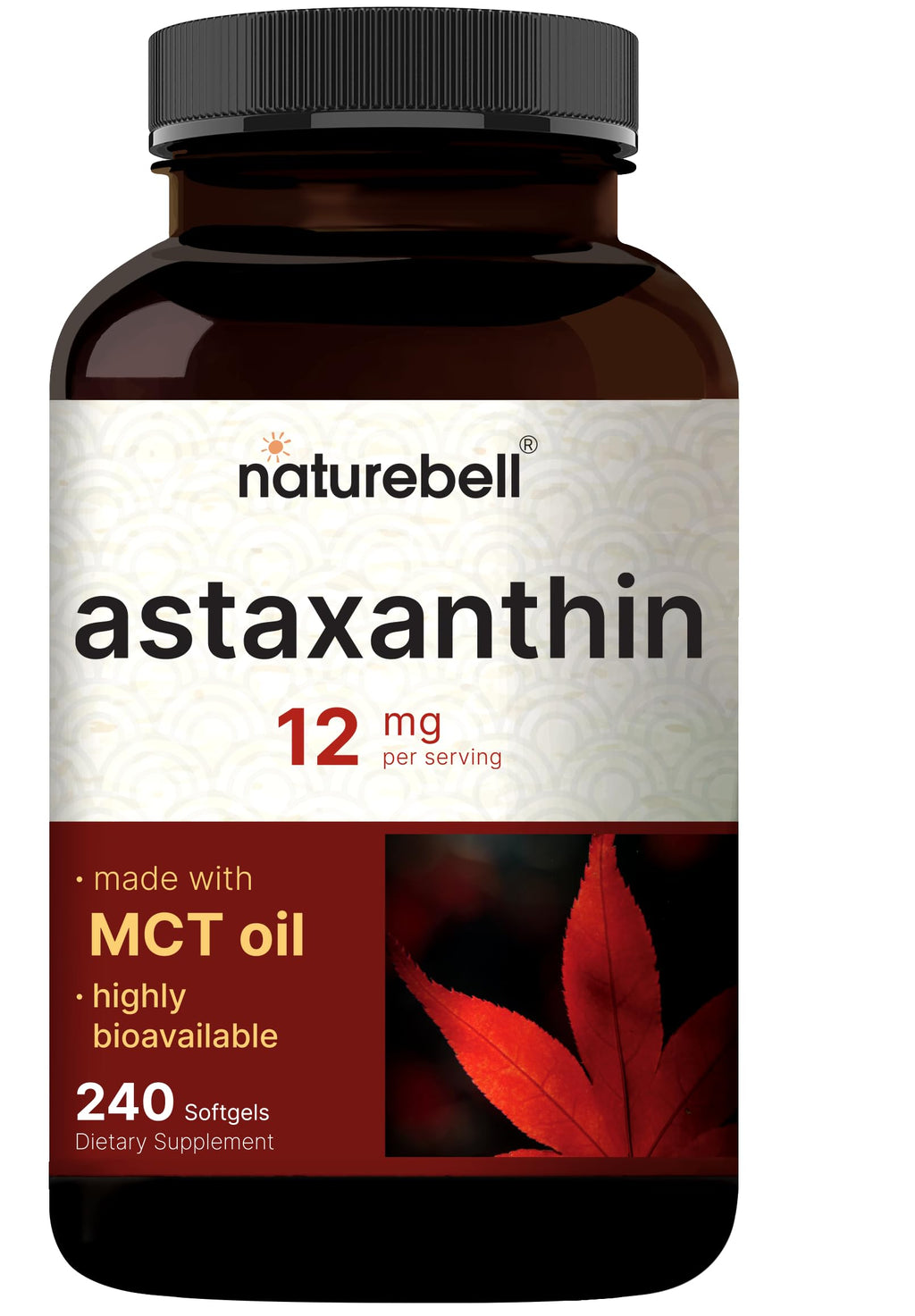NatureBell Astaxanthin Supplement | Antioxidant Support

