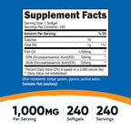 Nutricost Fish Oil Omega-3 Softgels - EPA & DHA

