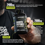 NutraBio Growth Peptides Muscle Accelerator for Lean Muscle

