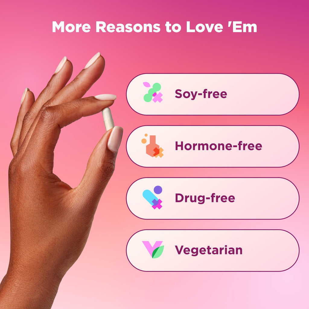 OLLY Balanced Perimeno Capsules for Hormonal Balance

