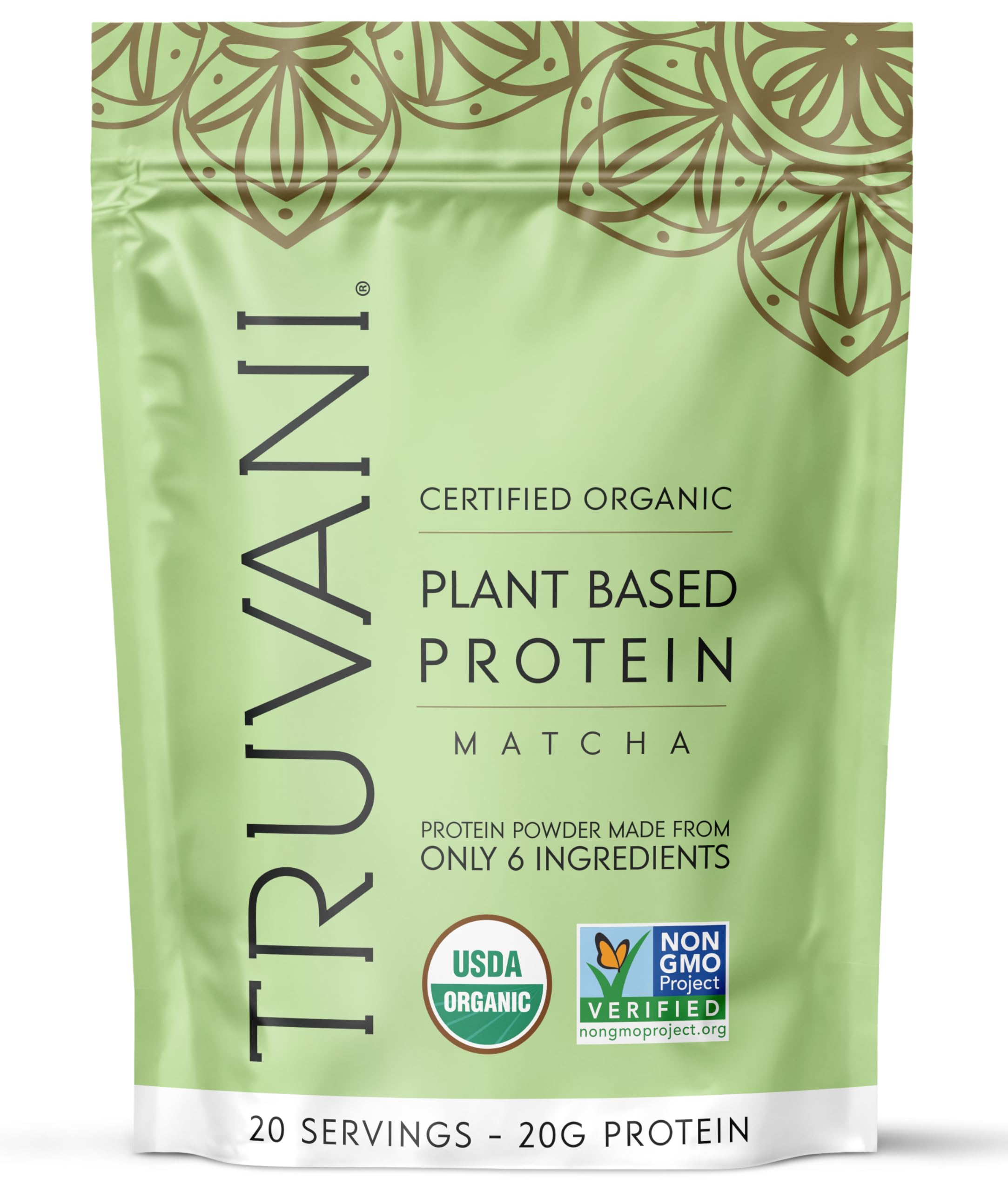 Truvani Plant-Based Dairy Free Protein Powder