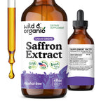 Wild & Organic Saffron Liquid Drops for Mood & Focus

