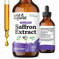 Wild & Organic Saffron Liquid Drops for Mood & Focus