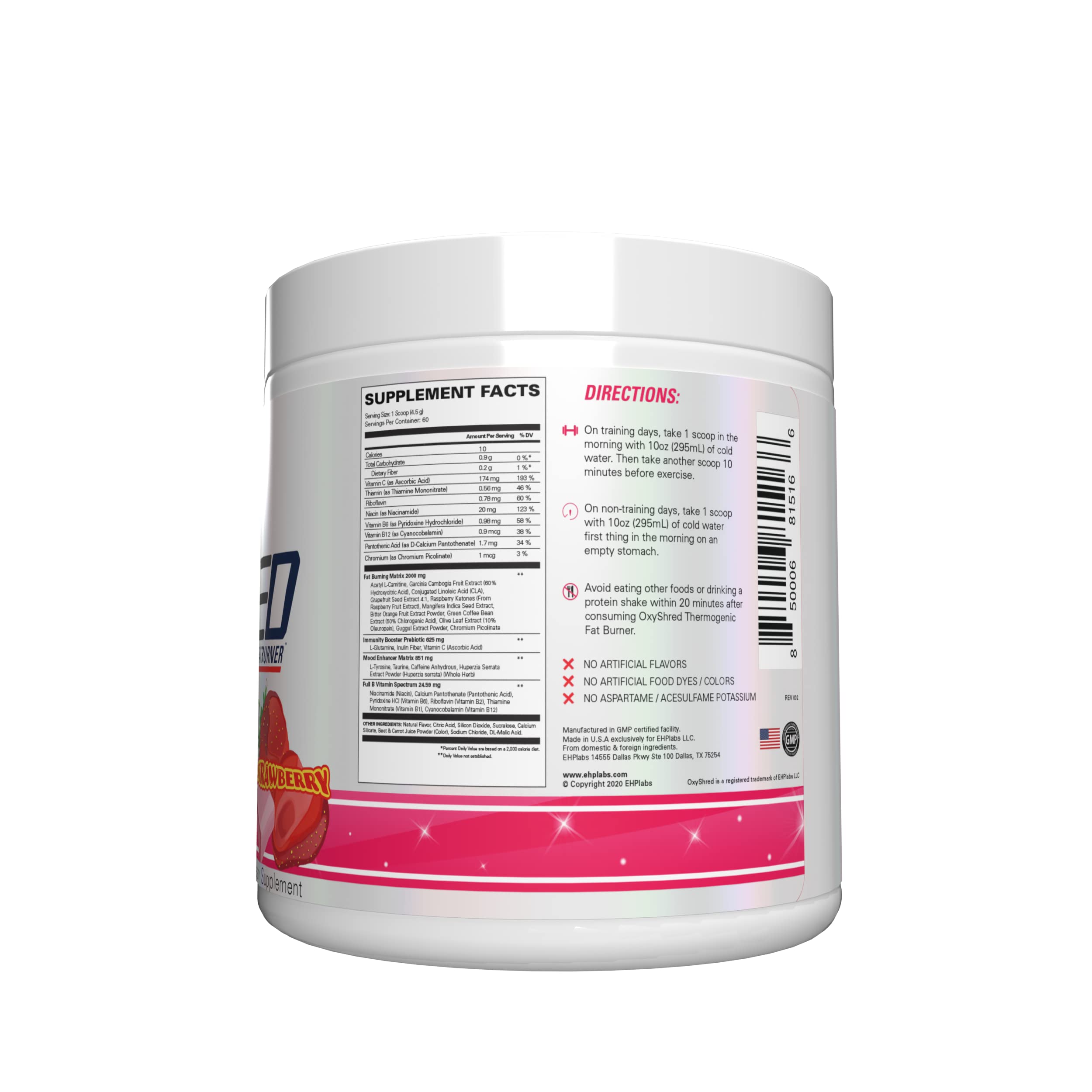 OxyShred Pre-Workout Powder by EHP Labs

