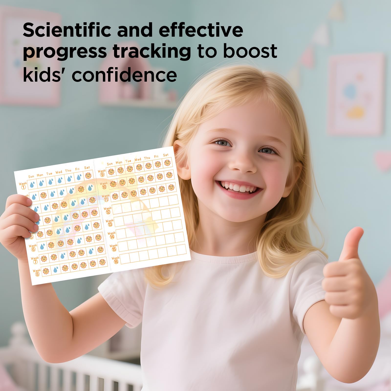 Wireless Bedwetting Alarm for Kids - 7 Melodies

