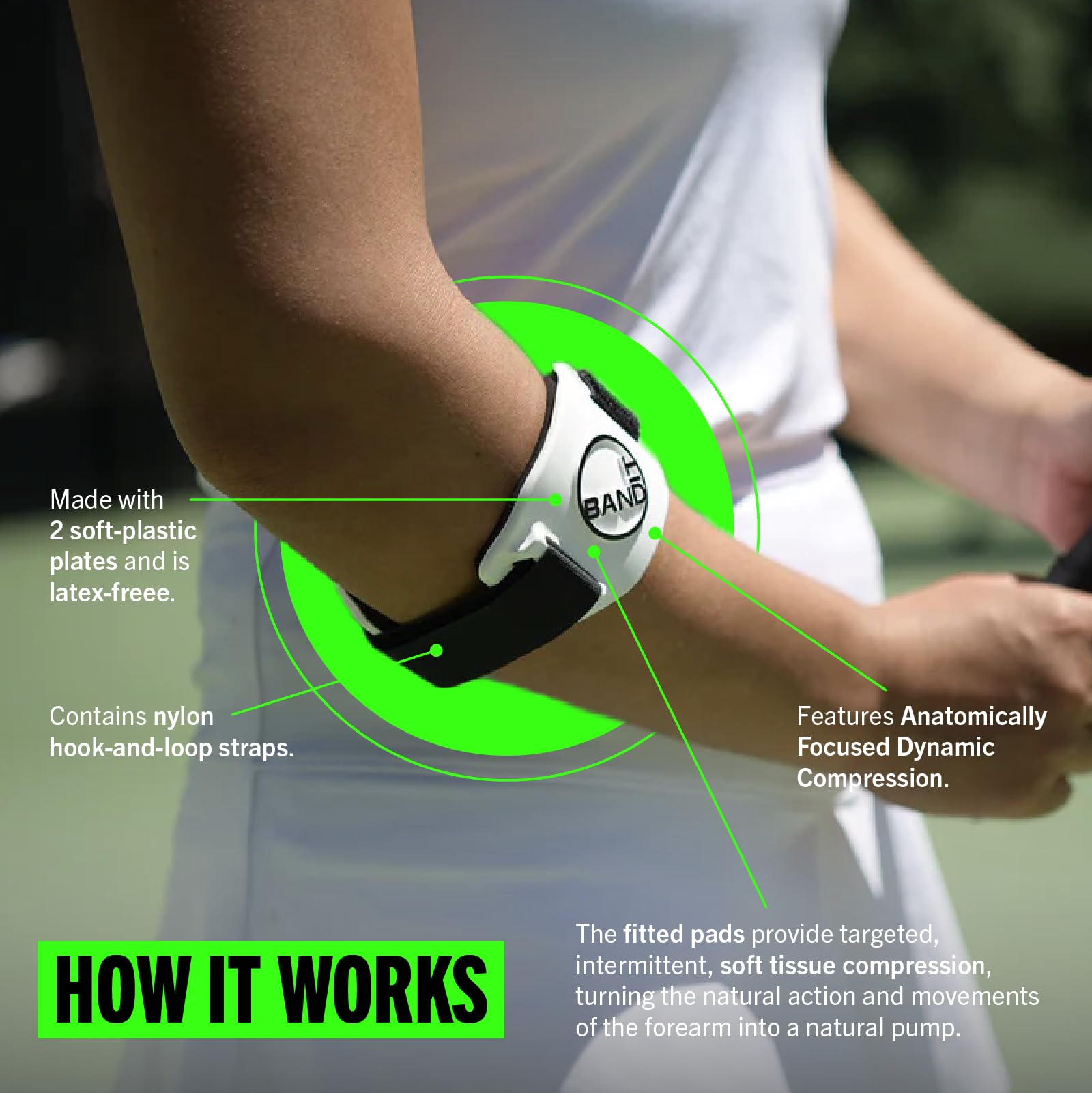 ProBand BandIT Arm Band - Elbow & Forearm Pain Relief

