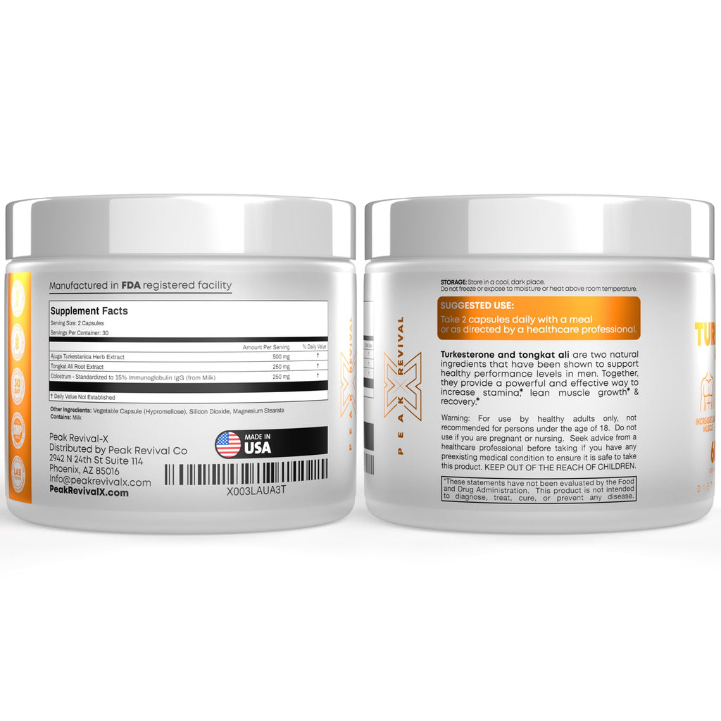 Peak Revival Performance Supplement | Muscle Support

