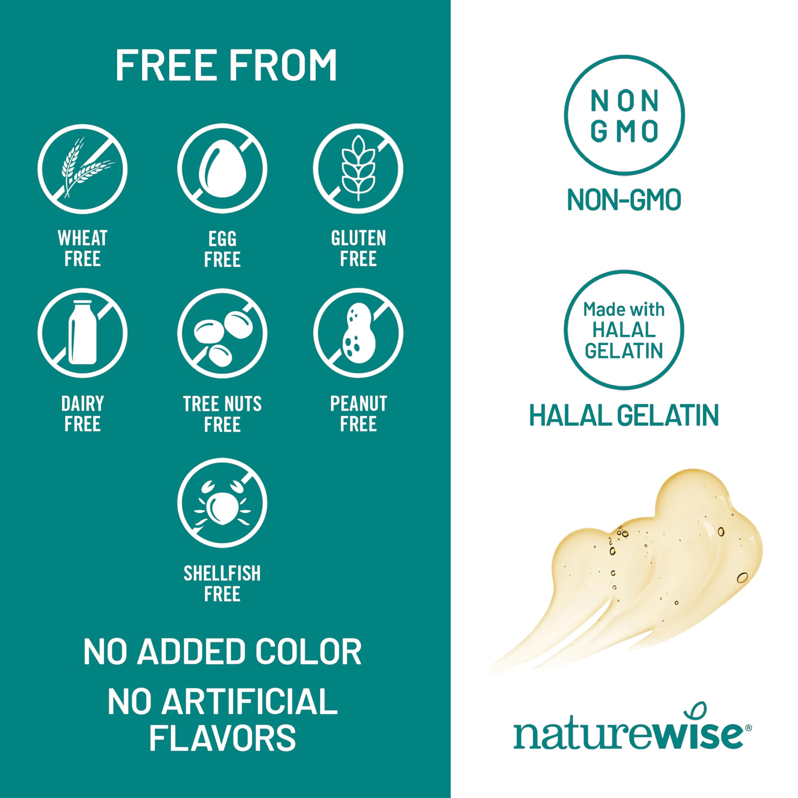 NatureWise Omega-3 + Vitamin E Softgels

