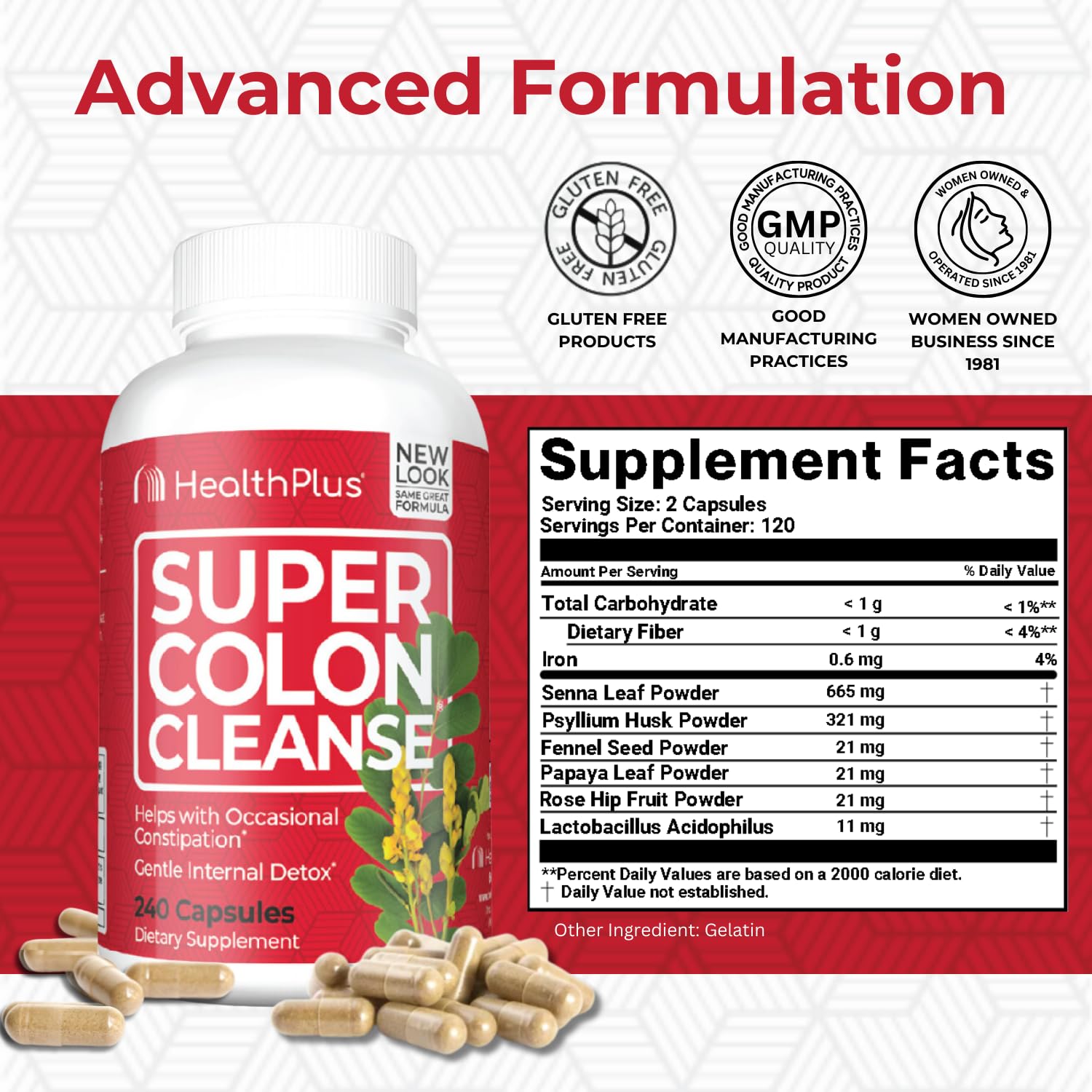 Health Plus Super Colon Cleanse | Digestive Detox

