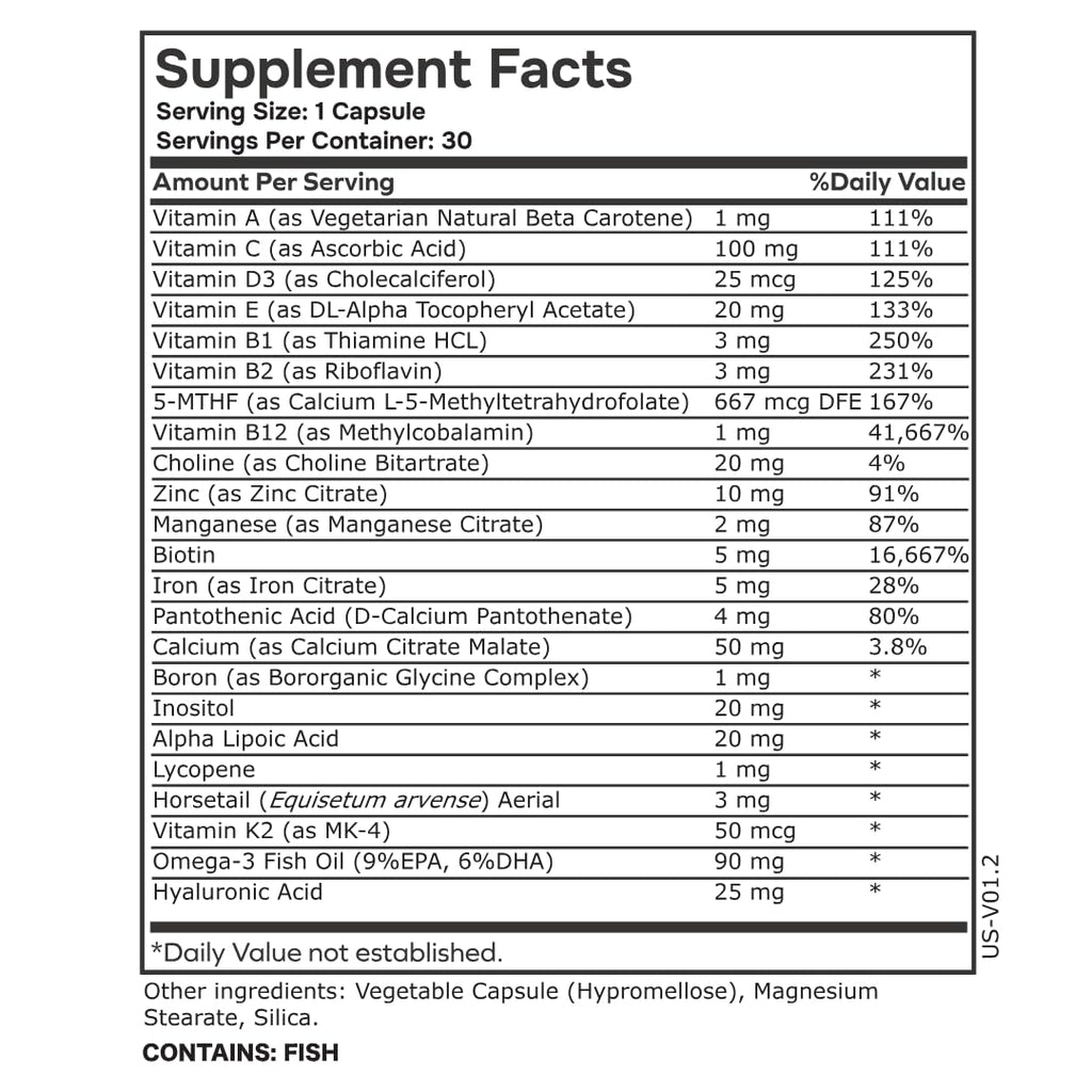 envitamin Women's Methylated Multivitamin Multimineral

