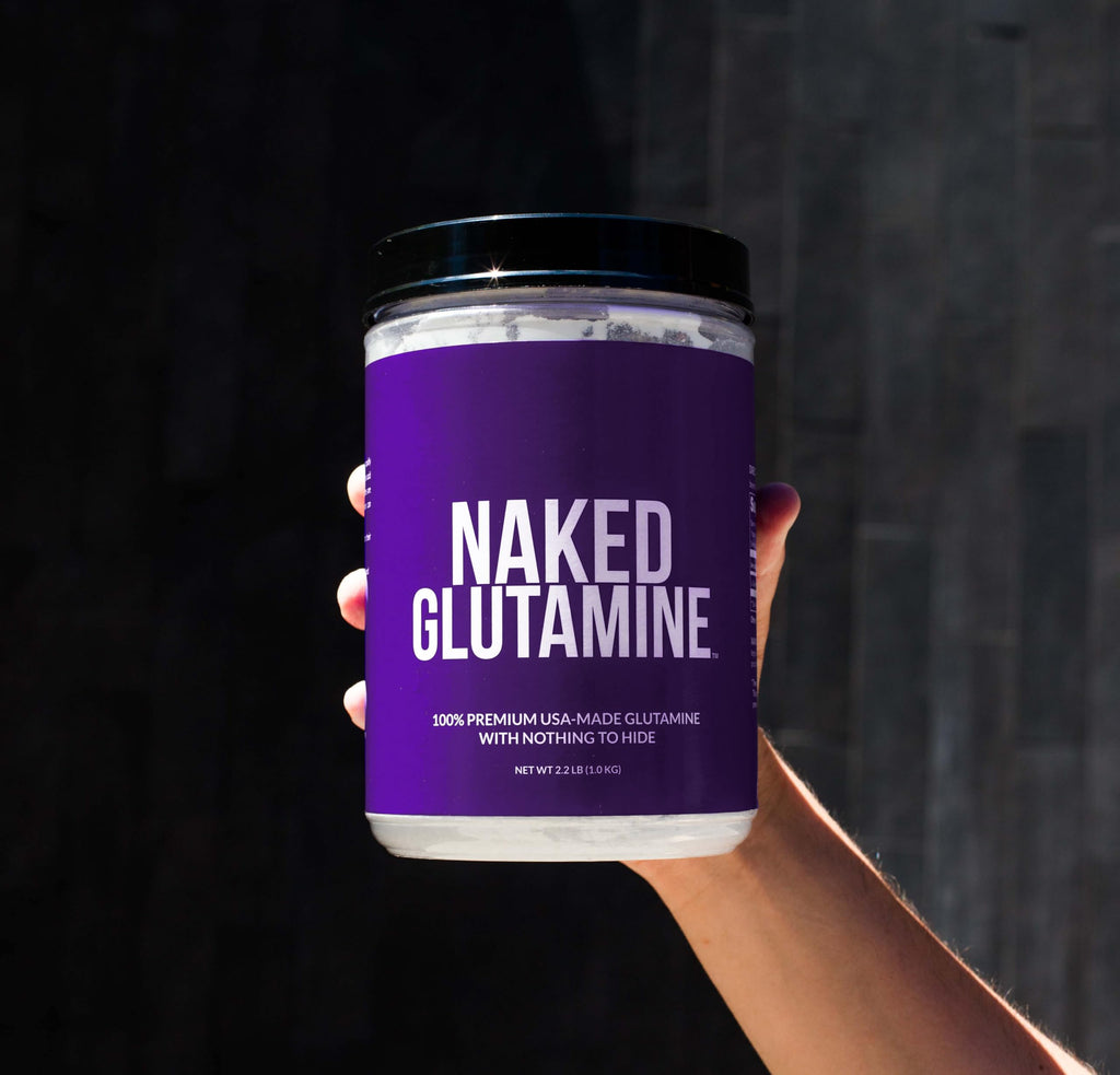 Naked Nutrition L-Glutamine Powder Pure Vegan Amino Acid

