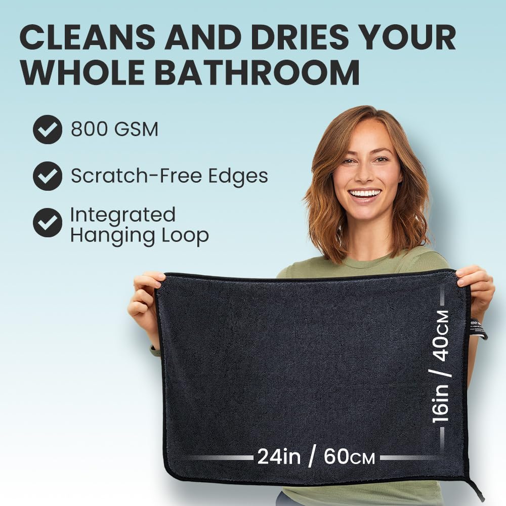 Shiny Wipes Drying Towel – Ultra Absorbent Microfiber

