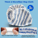Masthome Microfiber Mop for Floor Cleaning - Five Pads


