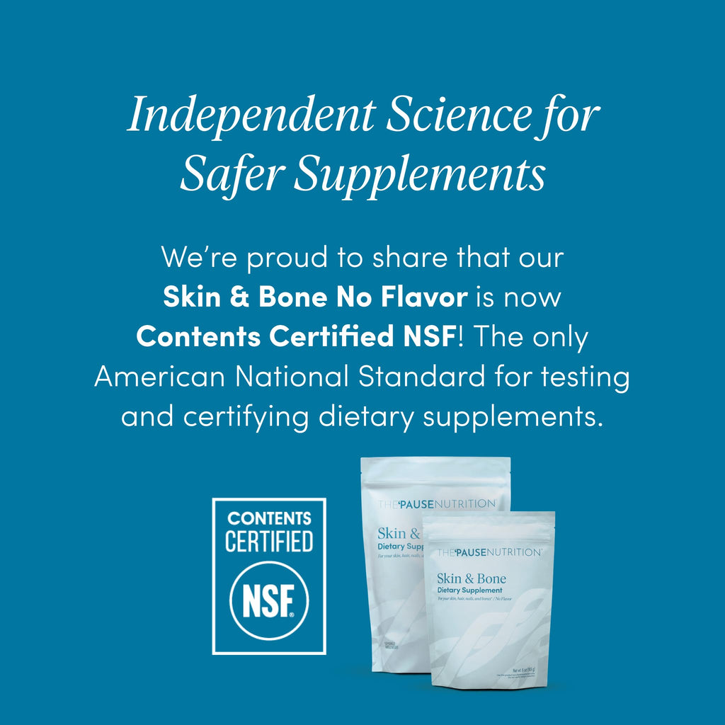 Pause Life Skin & Bone Collagen Peptides Verisol & Fortibone


