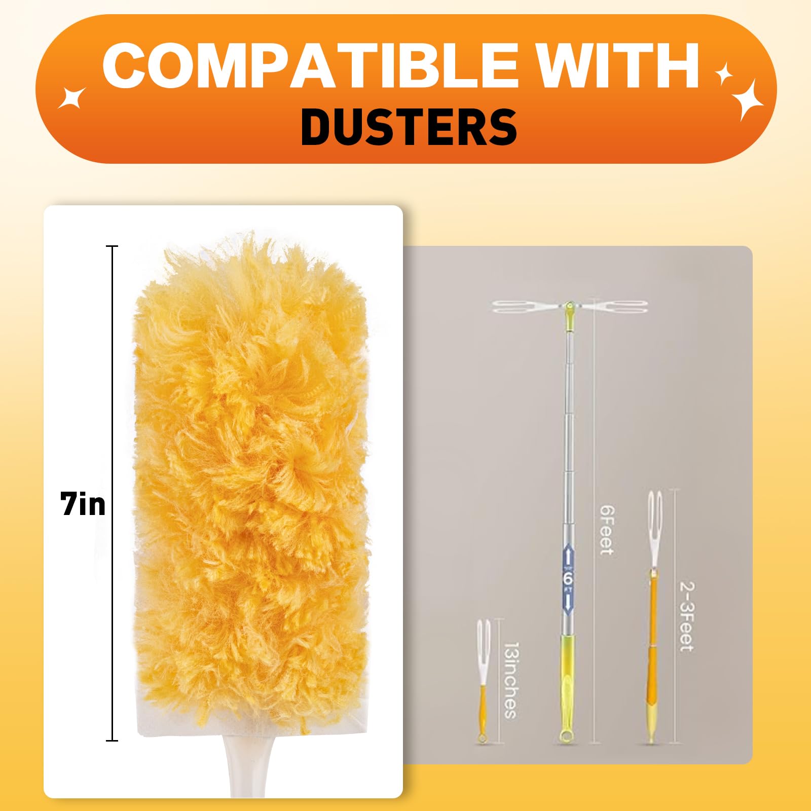 Heavy Duty Duster Refills Kit - Multi-Surface

