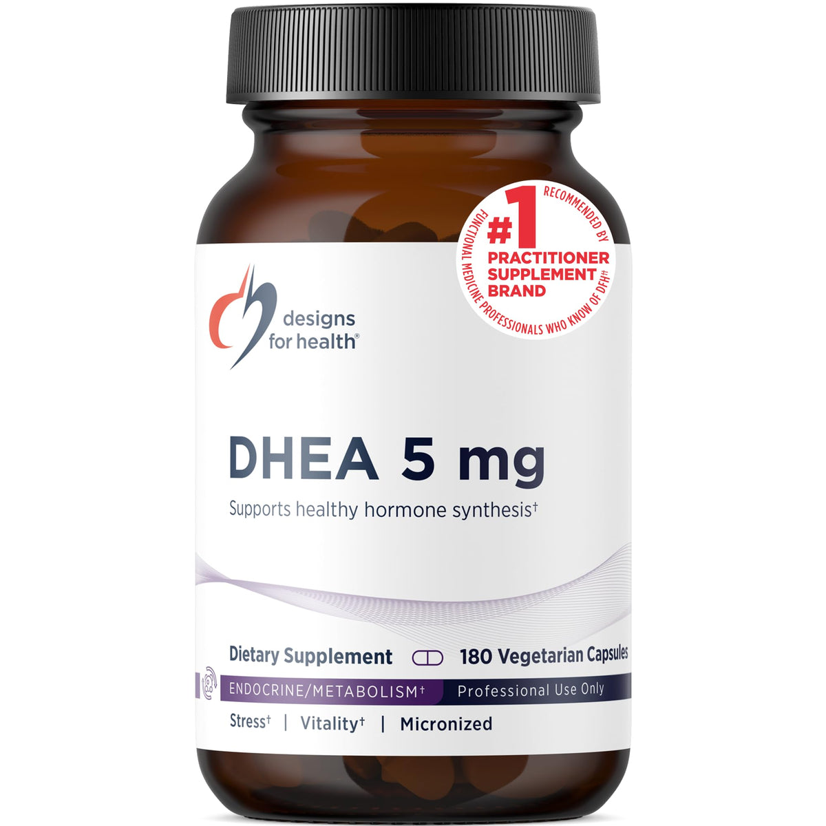 Designs for Health DHEA Supplement for Men & Women - Non-GMO