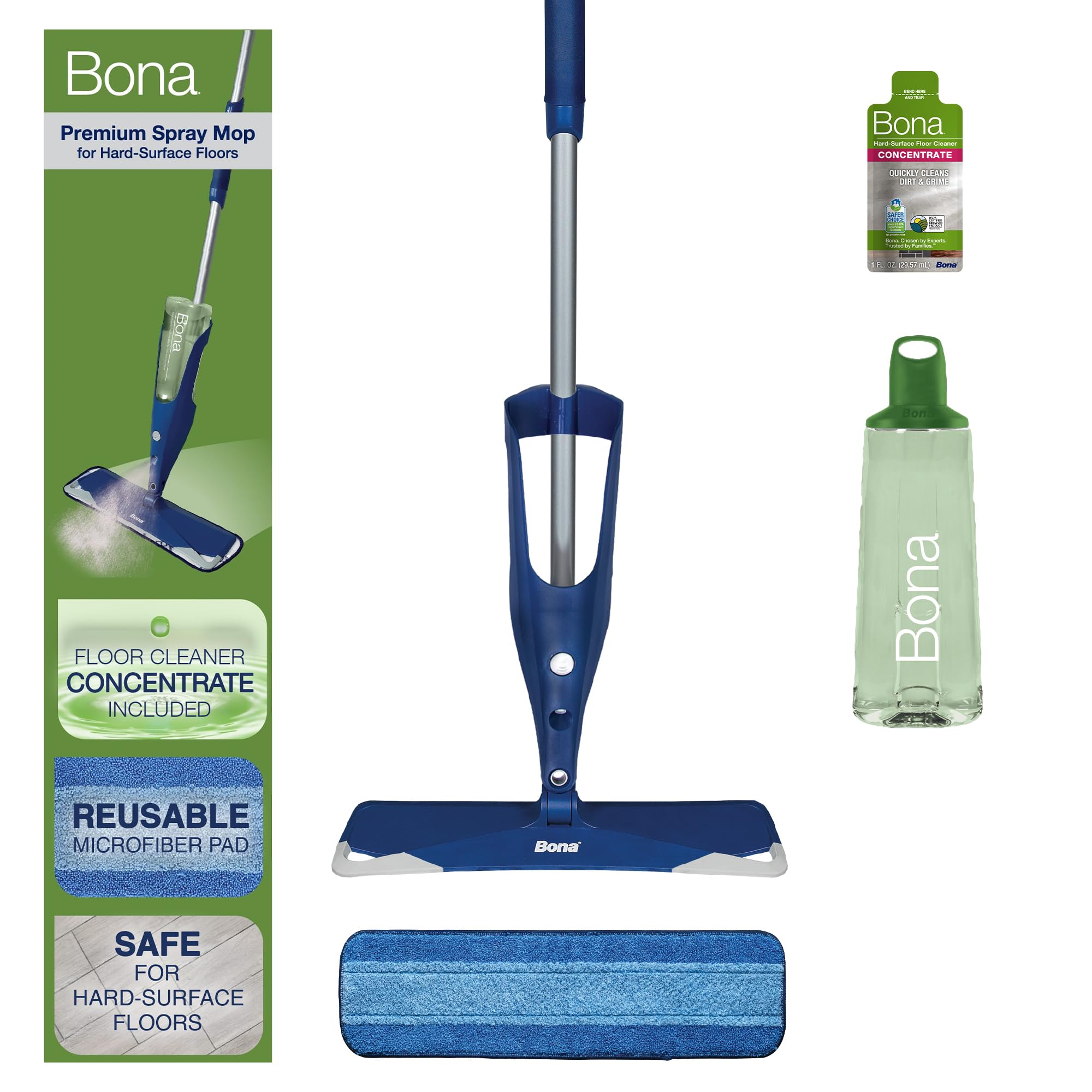 Bona Spray Mop for Hard-Surface Floors | Quick Clean

